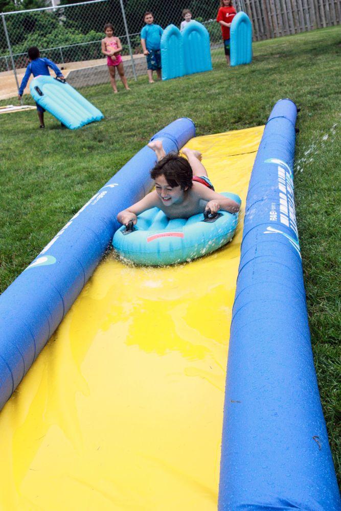 RAVE Slides Turbo Chute Water Slide Backyard Package