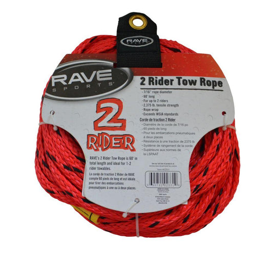 RAVE Towables - Ropes 1-Section 2-Rider Tow Rope