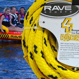 RAVE Towables - Ropes 50' Bungee 1-4 Rider Tow Rope