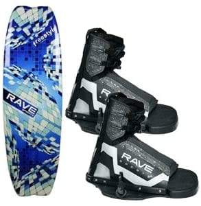 RAVE Wakeboards and Bindings Freestyle Wakeboard with Striker Boots