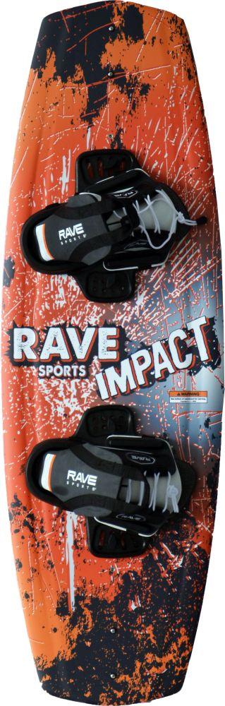RAVE Wakeboards and Bindings Impact Wakeboard with Charger Boots