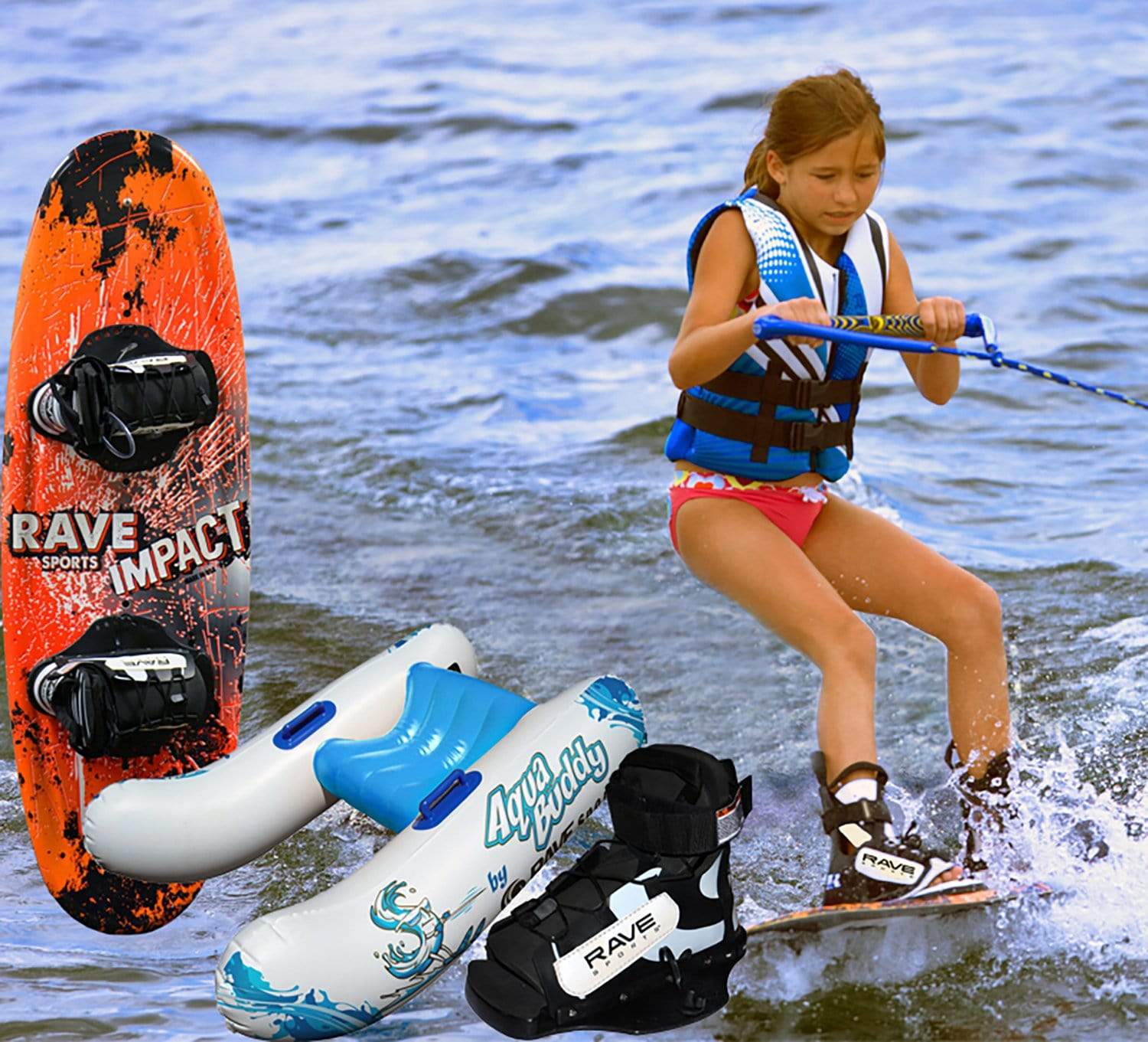 RAVE Wakeboards and Bindings Wakeboard Starter Package
