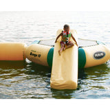 RAVE Water Bouncers - Reinforced Water Trampoline Bongo 10 w/ small Slide and Log Northwoods