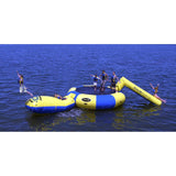 RAVE Water Bouncers - Reinforced Water Trampoline Bongo 15 w/Slide and Launch
