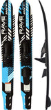 RAVE Water Skis and Kneeboards Adult Rhyme Shaped Combo Water Skis