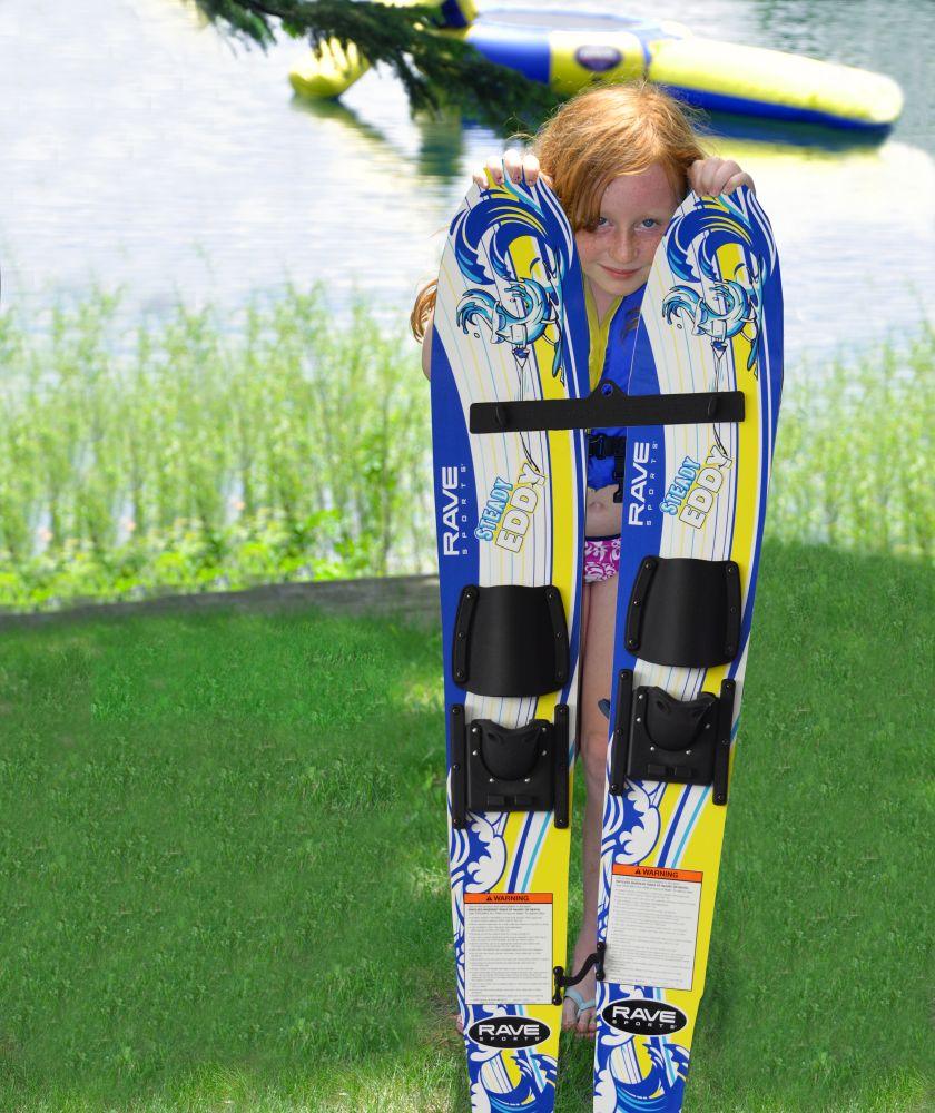 RAVE Water Skis and Kneeboards Steady EddyTrainer Water Skis