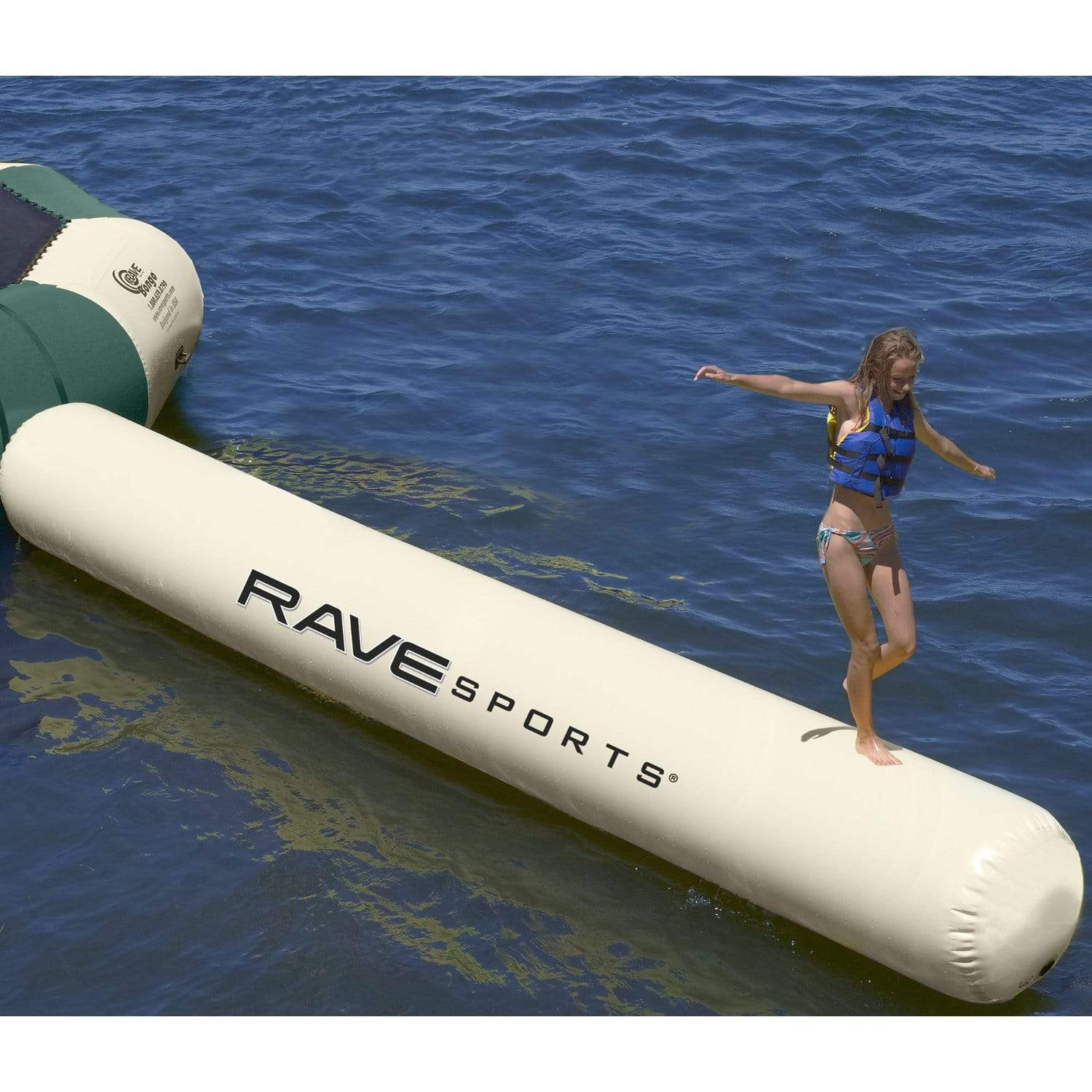 RAVE Water Trampoline Attachments Aqua Log Northwoods
