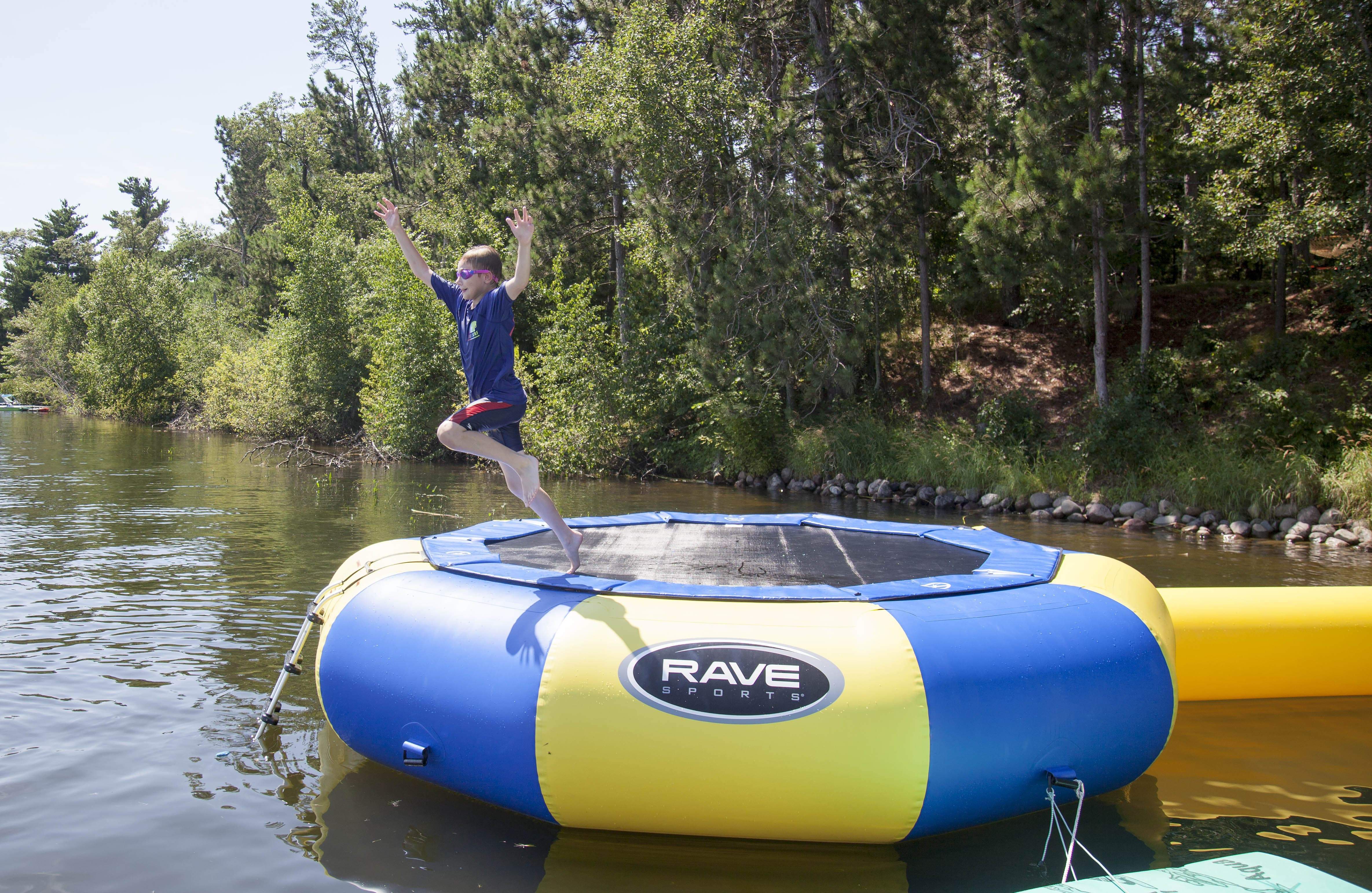 RAVE Water Trampolines - Reinforced Water Trampoline Aqua Jump 120