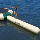 RAVE Water Trampolines - Reinforced Water Trampoline Aqua Jump 150 w/Launch and Log Northwoods