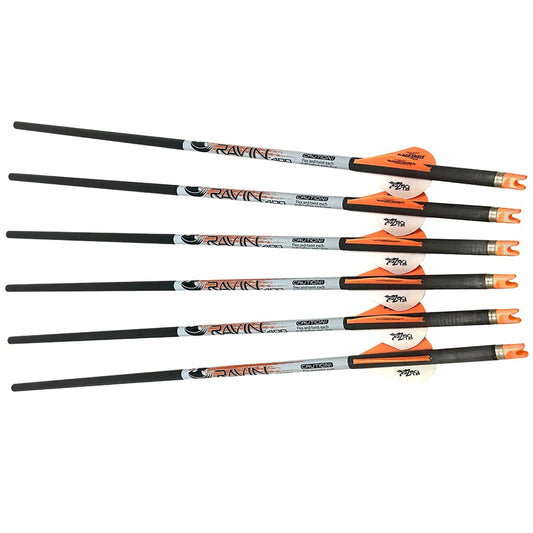 Ravin Crossbows Archery : Arrows Ravin Crossbow Arrows 400 Grain .001 Premium Lighted-3 Pack