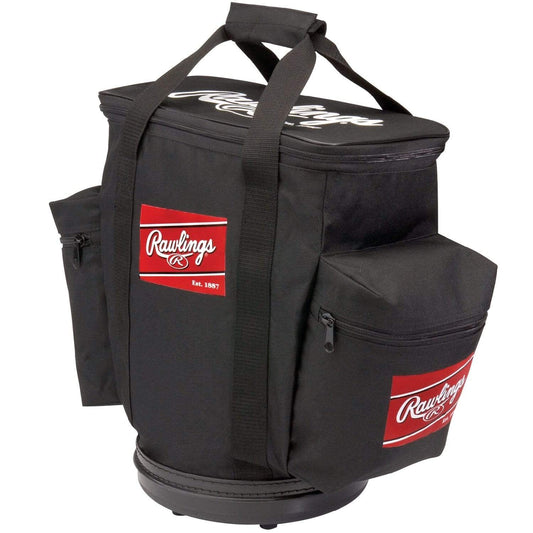 Rawlings Sports : Baseball Rawlings Baseball Bucket Ball Bag-Black