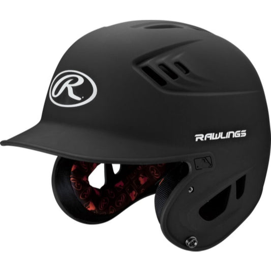 Rawlings Sports : Baseball Rawlings Velo Series Junior Batting Helmet Matte Black