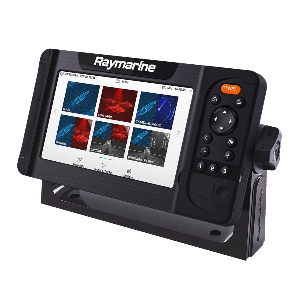 Raymarine GPS - Fishfinder Combos Raymarine Element 7 HV Combo w/HV-100 Transducer  Nav+ US  Canada Chart [E70532-05-NAG]