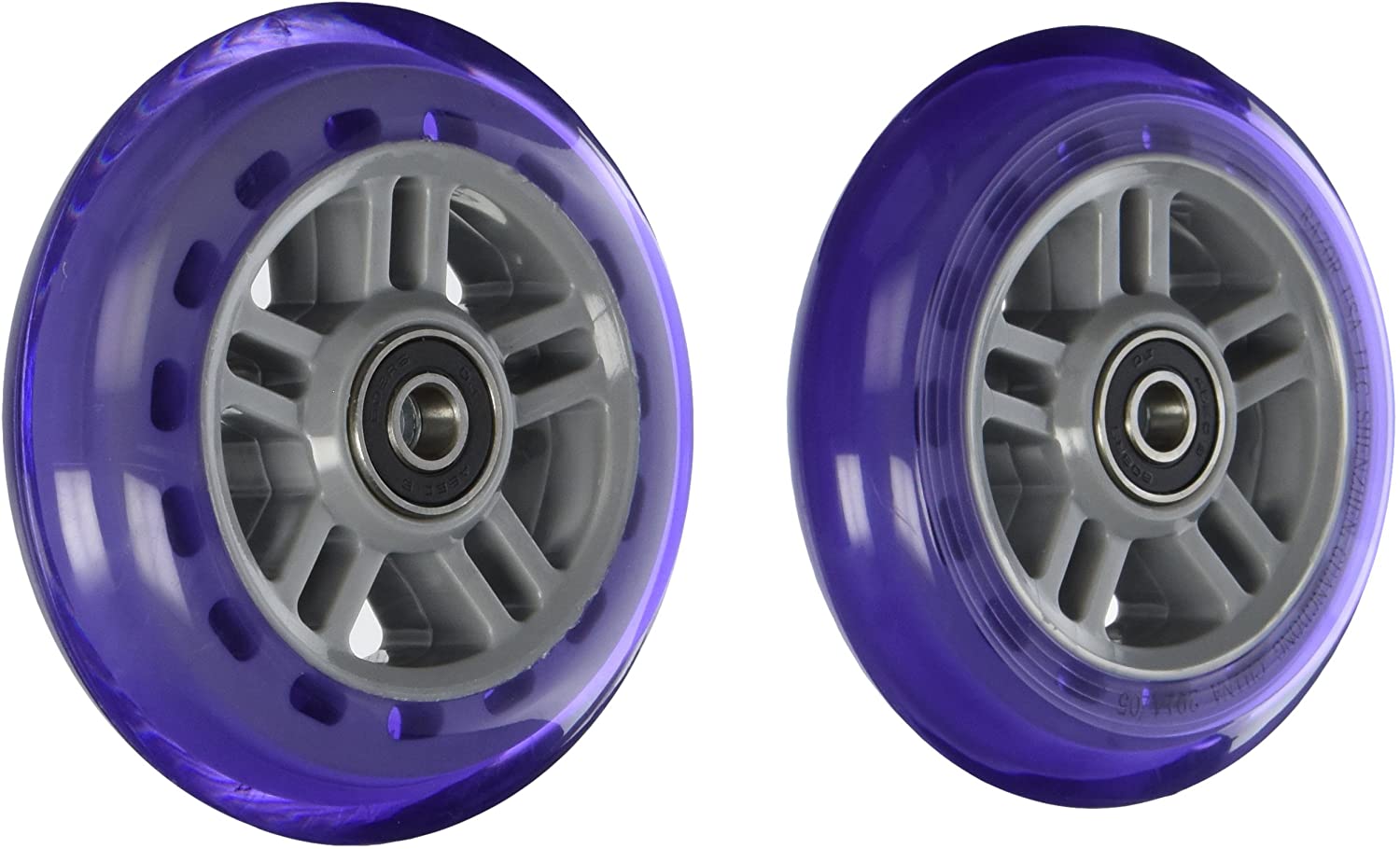 Razor Scooter Accessories Purple Razor A Scooter Series Wheels with Bearings (set of 2)