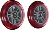 Razor Scooter Accessories Red Razor A Scooter Series Wheels with Bearings (set of 2)