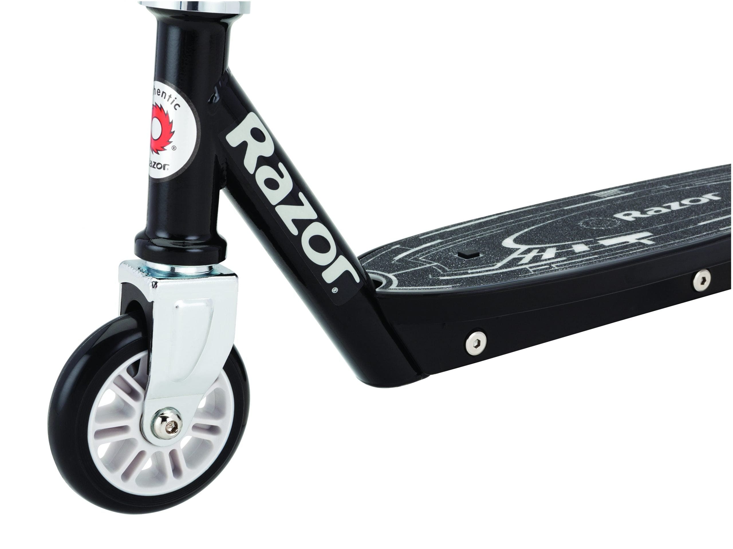Razor Scooters Razor - Tekno Scooter - Black | Capacity 143lb | Recommended ages 6+