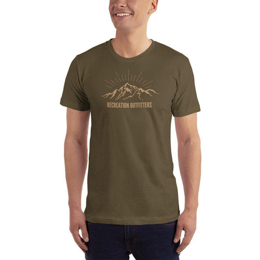 Recreation Outfitters Army / XS Recreation Outfitters - Mountain Burst - Adult T-Shirt