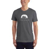 Recreation Outfitters Asphalt / XS Recreation Outfitters - I love camping - Adult T-Shirt