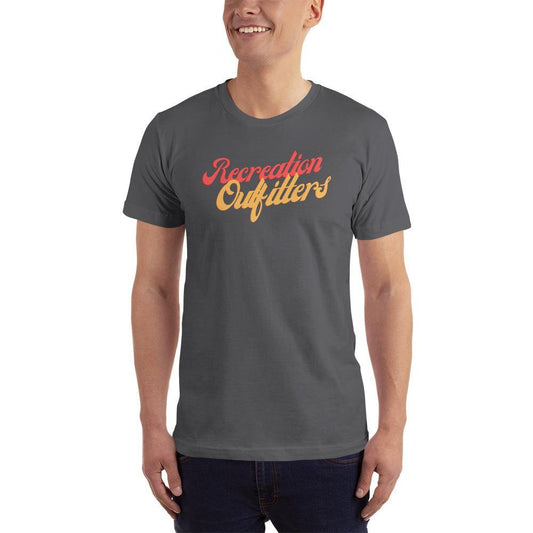 Recreation Outfitters Asphalt / XS Recreation Outfitters Script Text T-Shirt