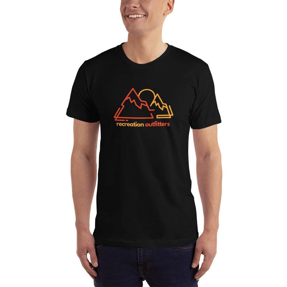 Recreation Outfitters Black / XS Recreation Outfitters - Mountain and Moon - Adult T-Shirt