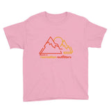 Recreation Outfitters Charity Pink / XS Recreation Outfitters - Mountain and Moon - Youth Short Sleeve T-Shirt