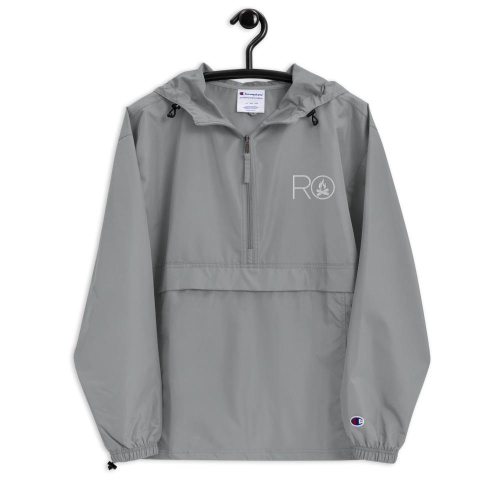 Recreation Outfitters Graphite / S Recreation Outfitters Logo Embroidered Champion Packable Jacket