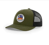 Recreation Outfitters Hat Loden and Black Recreation Outfitters Badge Logo Hat