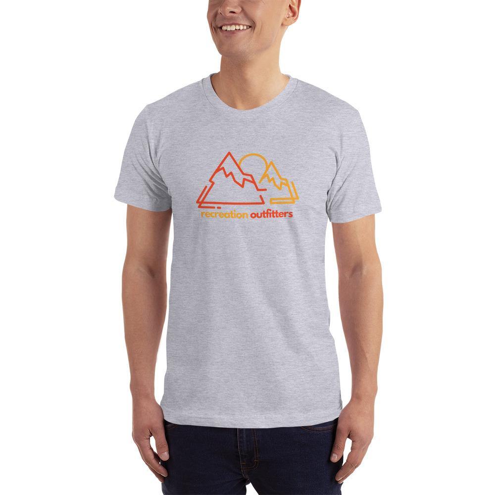 Recreation Outfitters Heather Grey / XS Recreation Outfitters - Mountain and Moon - Adult T-Shirt