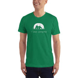 Recreation Outfitters Kelly Green / XS Recreation Outfitters - I love camping - Adult T-Shirt