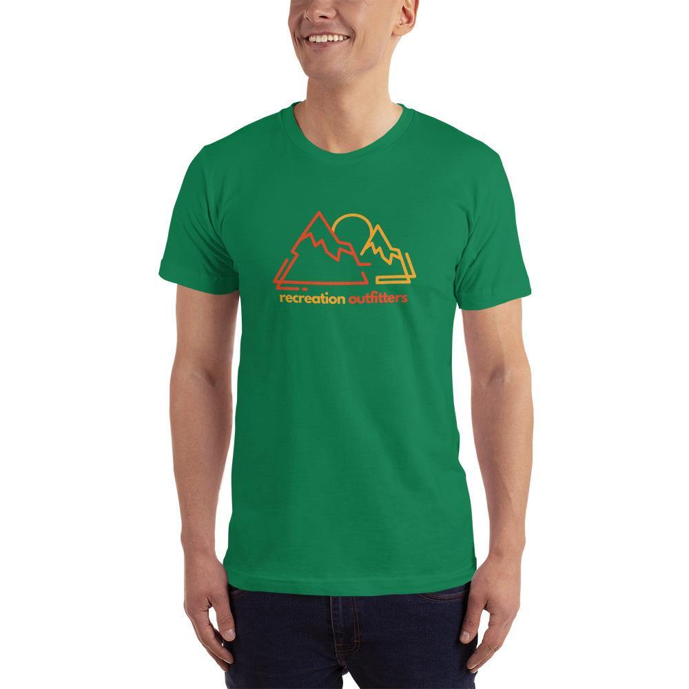 Recreation Outfitters Kelly Green / XS Recreation Outfitters - Mountain and Moon - Adult T-Shirt