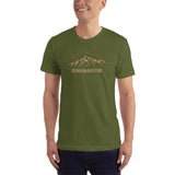Recreation Outfitters Olive / XS Recreation Outfitters - Mountain Burst - Adult T-Shirt