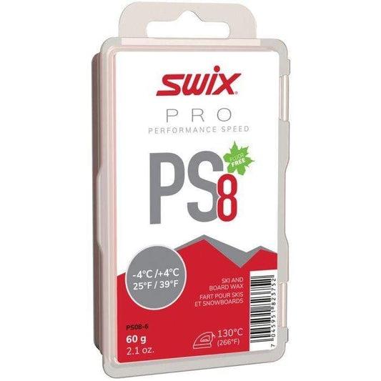 Recreation Outfitters PS8 RED FLUORO-FREE WAX FLUORO-FREE SKI WAX
