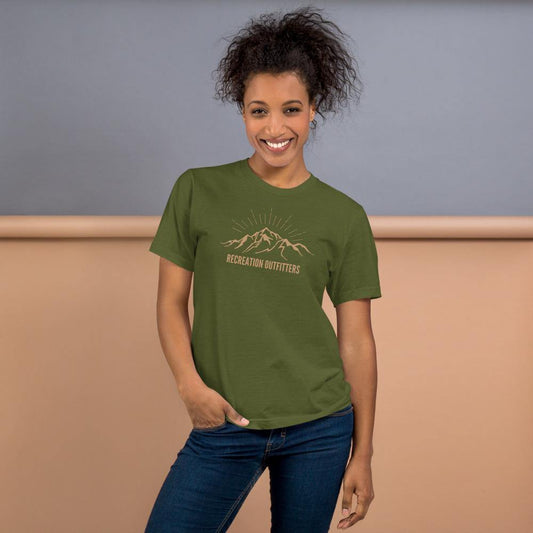 Recreation Outfitters Recreation Outfitters - Mountain Burst - Adult T-Shirt