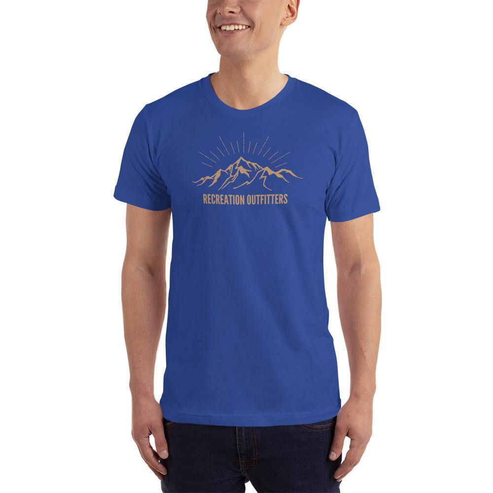 Recreation Outfitters Royal Blue / XS Recreation Outfitters - Mountain Burst - Adult T-Shirt