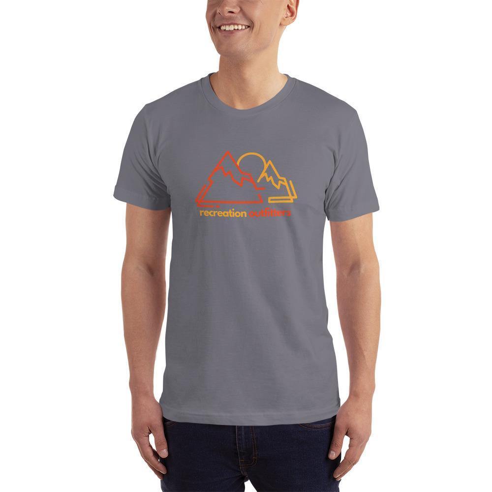 Recreation Outfitters Slate / XS Recreation Outfitters - Mountain and Moon - Adult T-Shirt