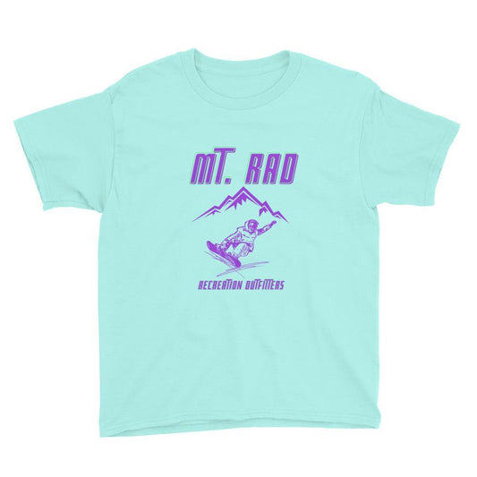 Recreation Outfitters Teal Ice / XS Recreation Outfitters - Mt. Rad - Youth Short Sleeve T-Shirt