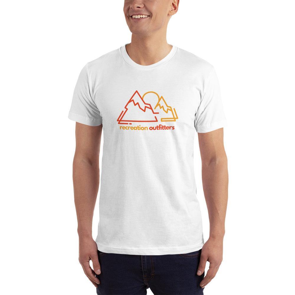Recreation Outfitters White / XS Recreation Outfitters - Mountain and Moon - Adult T-Shirt