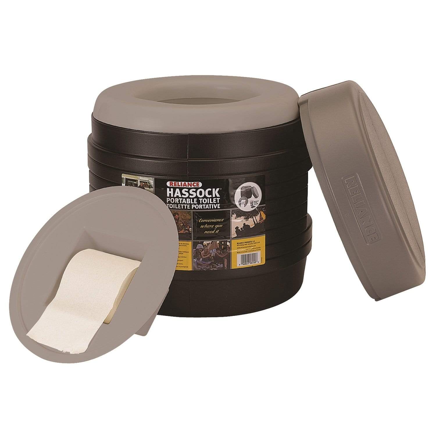Reliance Camping & Outdoor : Accessories Reliance Hassock Portable Toilet