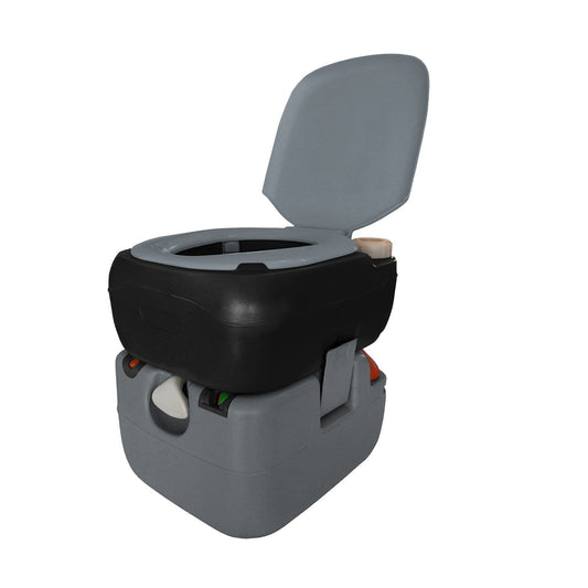 Reliance Camping & Outdoor : Survival Reliance Portable Toilet 4822e  Electric Flush  6 Gallon