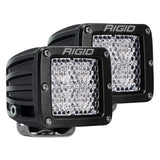 RIGID Industries Lighting RIGID Industries D-Series Pro Flood Diffused Surface Mount Black Light - Pair [202513]