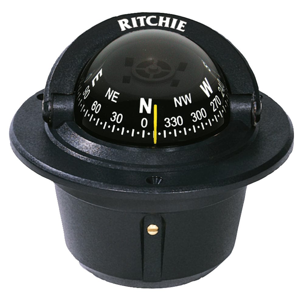 Ritchie Compasses Ritchie F-50 Explorer Compass - Flush Mount - Black [F-50]