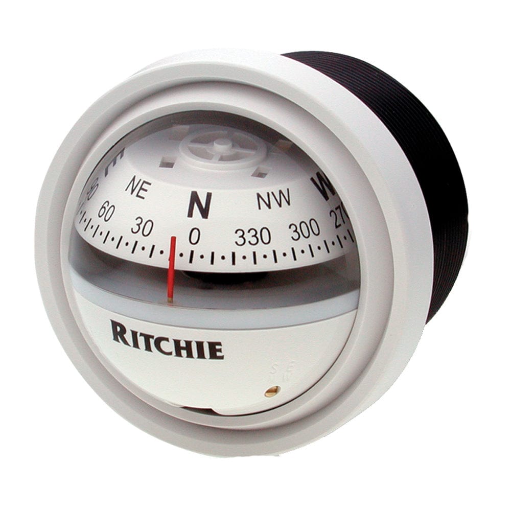 Ritchie Compasses Ritchie V-57W.2 Explorer Compass - Dash Mount - White [V-57W.2]