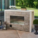 Outdoor Greatroom - 72" Linear Ready-to-Finish Single-Sided Gas Fireplace with Direct Spark Ignition (NG) - RLFP-72DNG