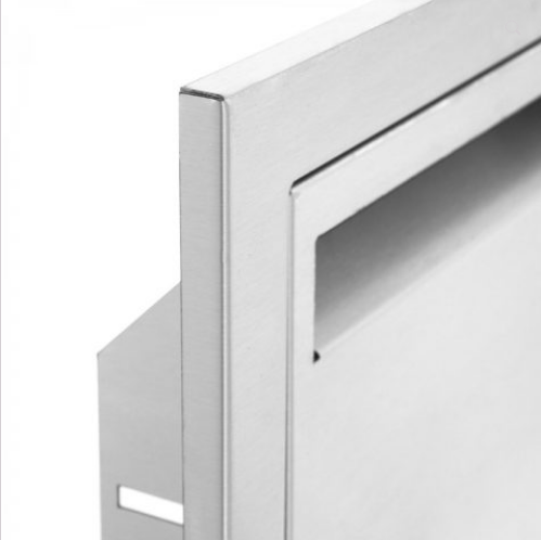 RO BBQ Access Door 350 Series 18-Inch Single Access Door - Vertical (Reversible) - RO BBQ | BBQ-350-SV-1420