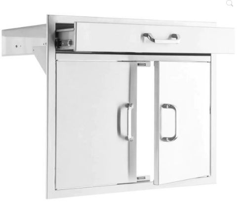 RO BBQ Combo Units 260 Series 30-Inch Double Door & Single Drawer Combo - RO BBQ | BBQ-260-AD30-DR1