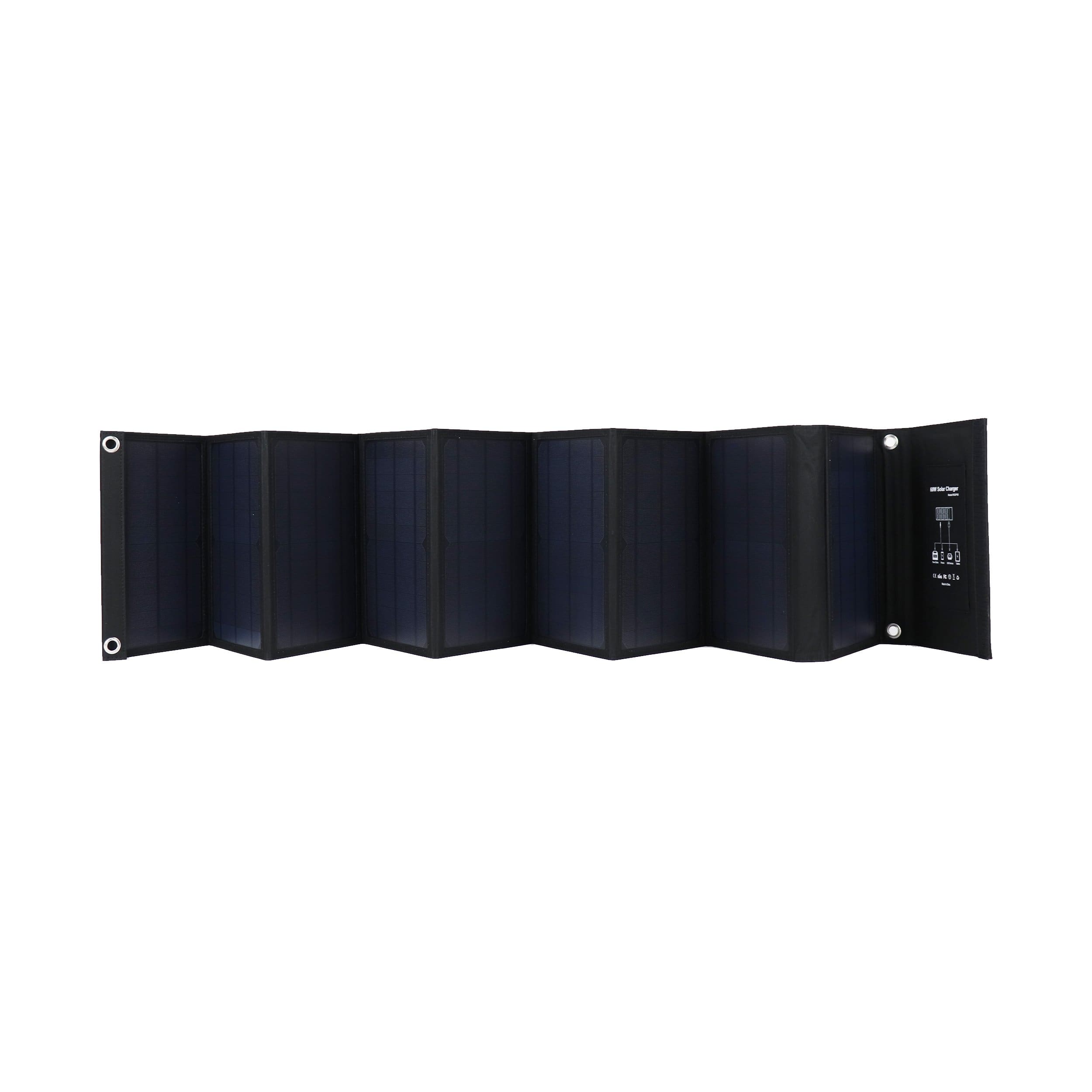 ROCKSOLAR Camping & Outdoor : Solar/Portable Power Rocksolar Foldable Solar Panel 60W