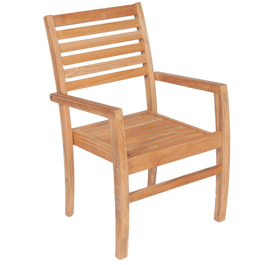 Royal Teak Collection CHAIRS AND BENCHES (continued) Royal Teak Collection Avant Stacking Chair – AVTSC