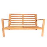 Royal Teak Collection COASTAL GROUP / Frame only . PLEASE USE MIAMI TABLES AND OTTOMAN FOR THIS LINE. Royal Teak Collection Coastal Love-Seat / 2-Seater - COA2FO