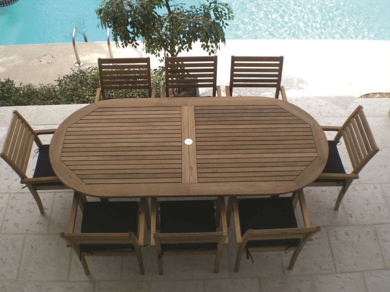 Royal Teak Collection Dining Table Royal Teak Collection Large Oval Family Expansion Table – FEO10