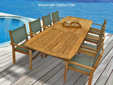 Royal Teak Collection Dining Table Royal Teak Collection Large Rectangular Expansion Family Table – FER10